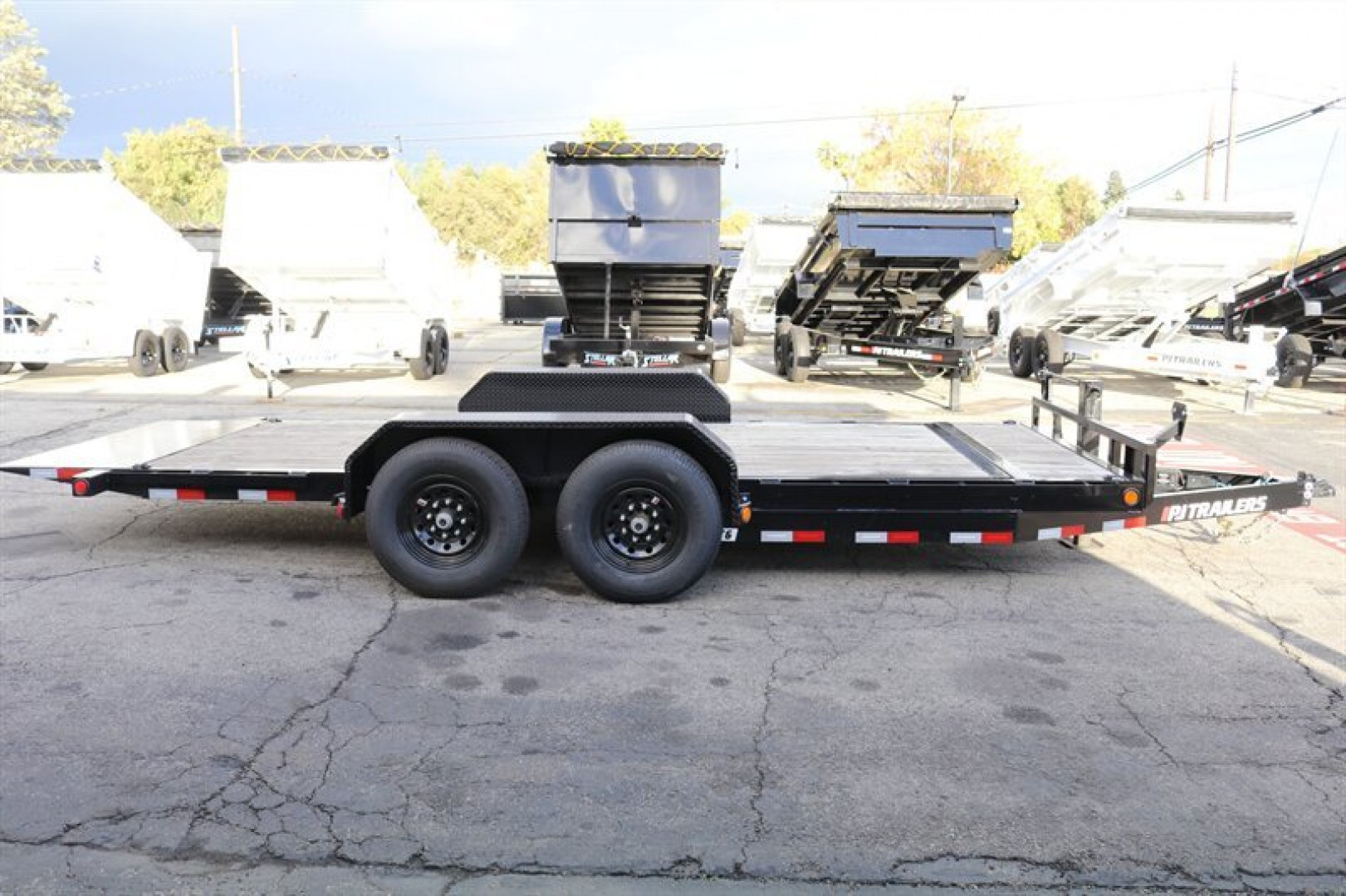 New 2025 PJ Trailers T6182 Tilt Trailer