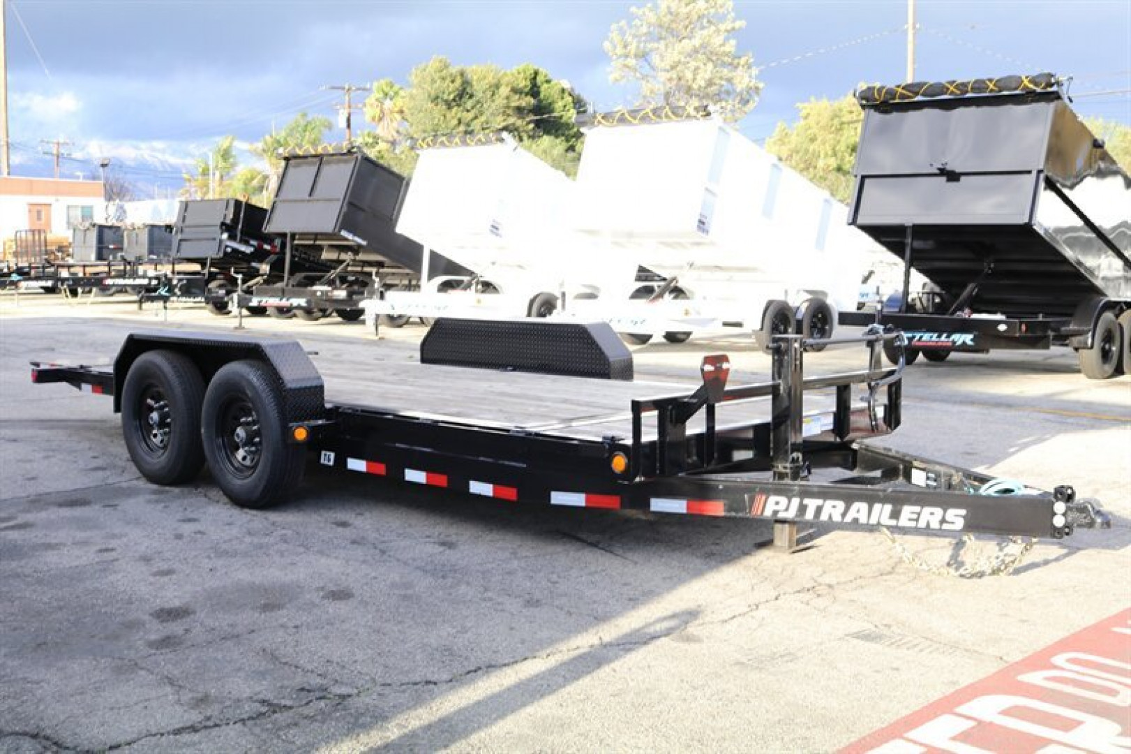 New 2025 PJ Trailers T6182 Tilt Trailer