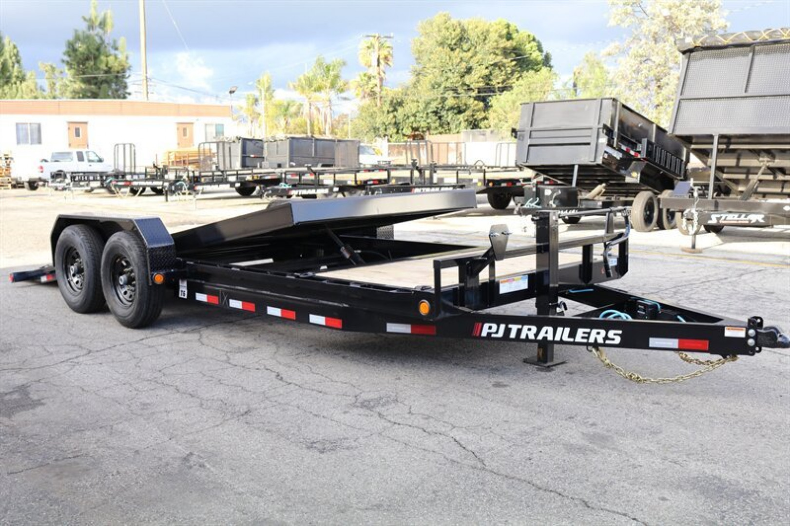 New 2025 PJ Trailers T6202 Tilt Trailer