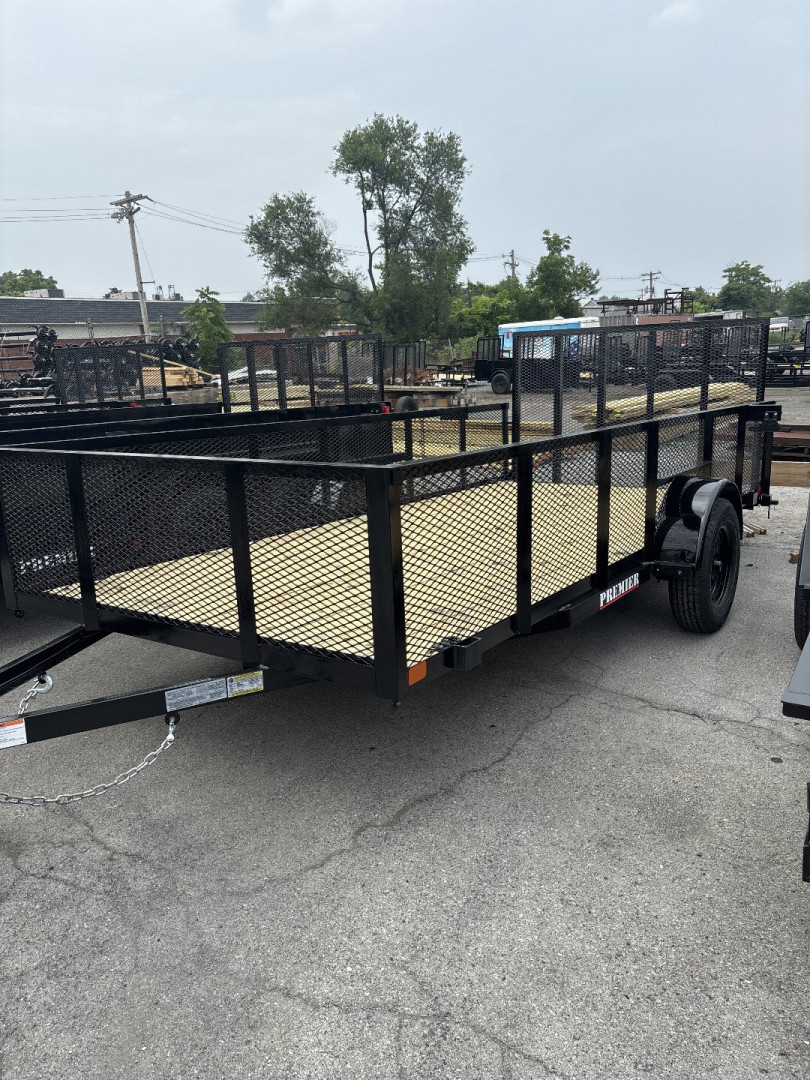 New 2025 Premier Trailers Inc. 6 X 14 3K LE UTILITY LANDSCAPE EXPANDED SIDES