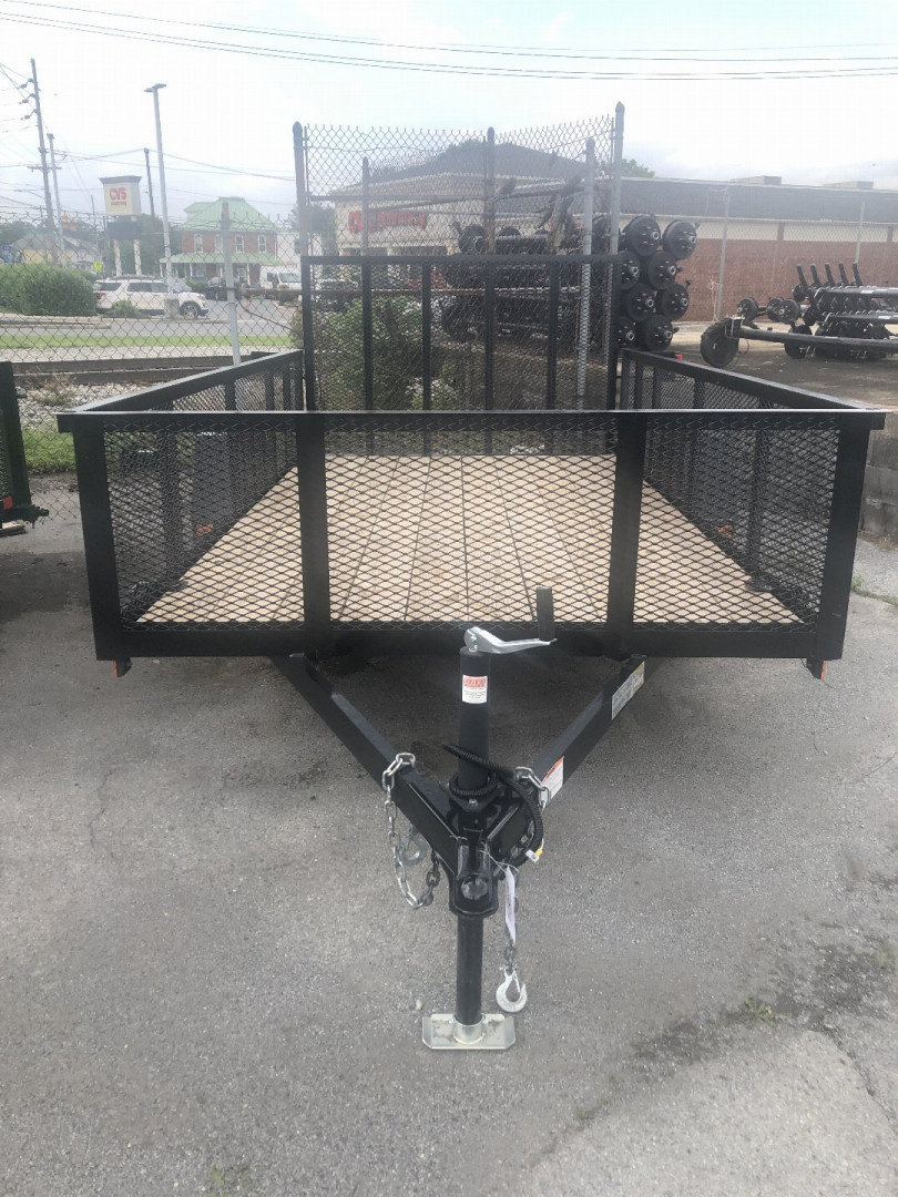 New 2026 Premier Trailers Inc. 6123K LE 24" EXPANDED METAL SIDES Utility Trailer