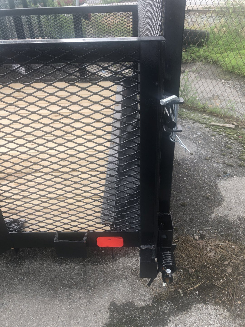 New 2026 Premier Trailers Inc. 6123K LE 24" EXPANDED METAL SIDES Utility Trailer