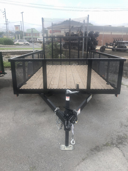 New 2026 Premier Trailers Inc. 6123K LE 24" EXPANDED METAL SIDES Utility Trailer