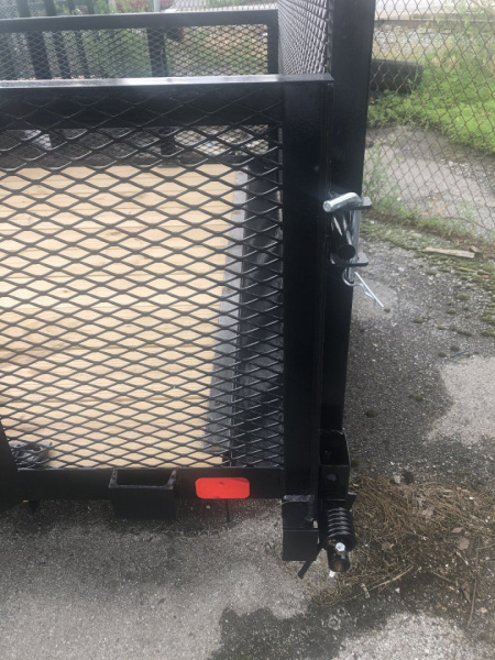 New 2026 Premier Trailers Inc. 6123K LE 24" EXPANDED METAL SIDES Utility Trailer