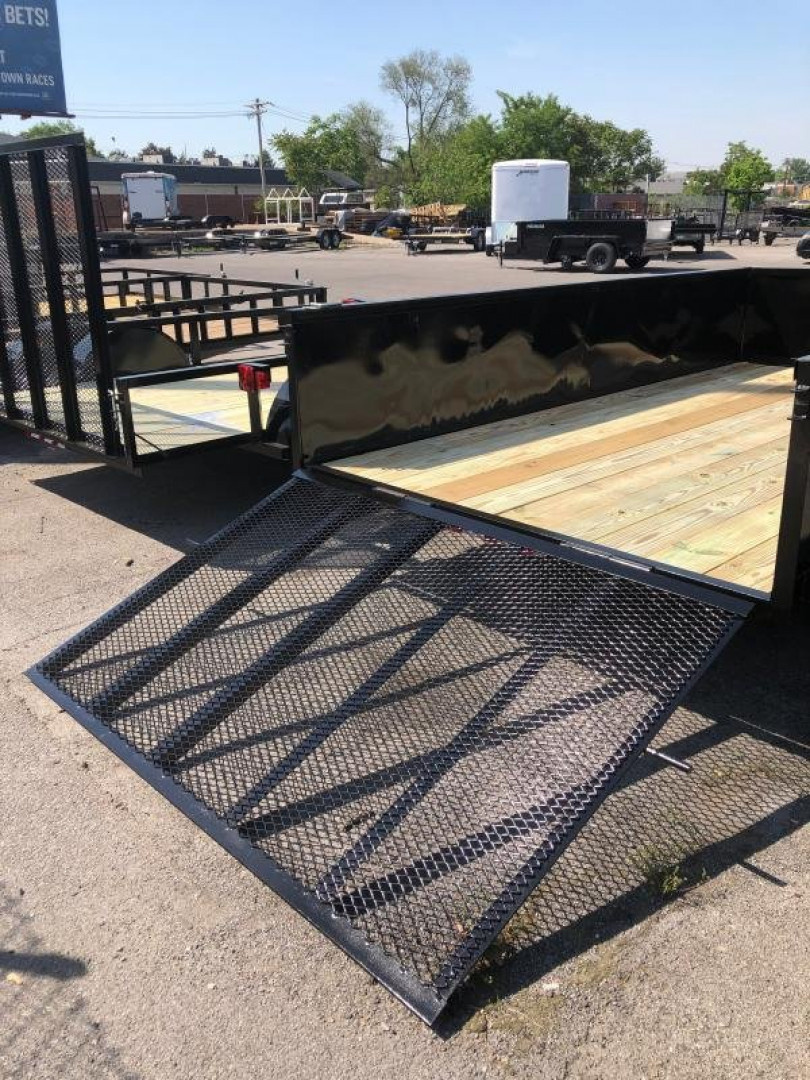 New 2026 Premier Trailers Inc. 6 x 143K SOLID SIDES Utility Trailer