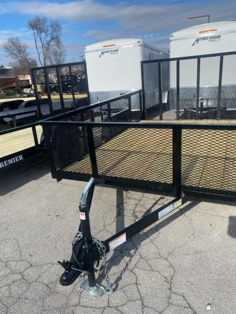 New 2026 Premier Trailers Inc. 6103K LE EXPANDED METAL SIDES Utility Trailer