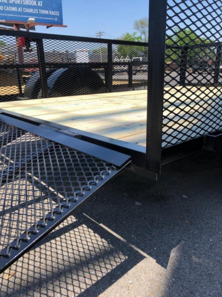 New 2026 Premier Trailers Inc. 6103K LE EXPANDED METAL SIDES Utility Trailer