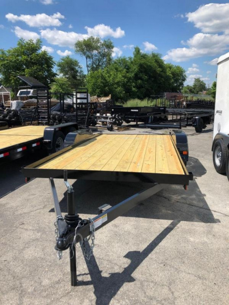 New 2025 Premier Trailers Inc. FE 8 X 16 7K TATB Flatbed Trailer