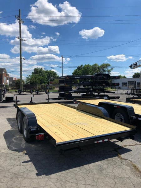 New 2025 Premier Trailers Inc. FE 8 X 16 7K TATB Flatbed Trailer