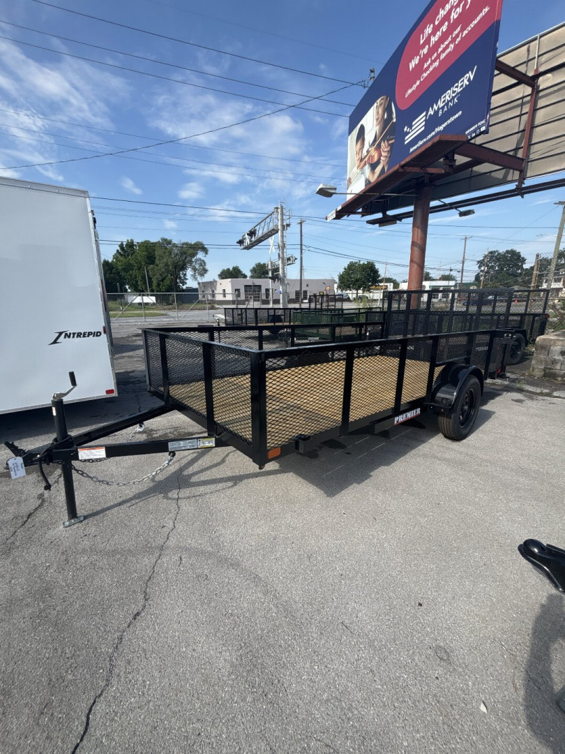 New 2025 Premier Trailers Inc. 6 X 14 3K LE EXPANDED METAL SIDES UTILITY LANDSCAPE