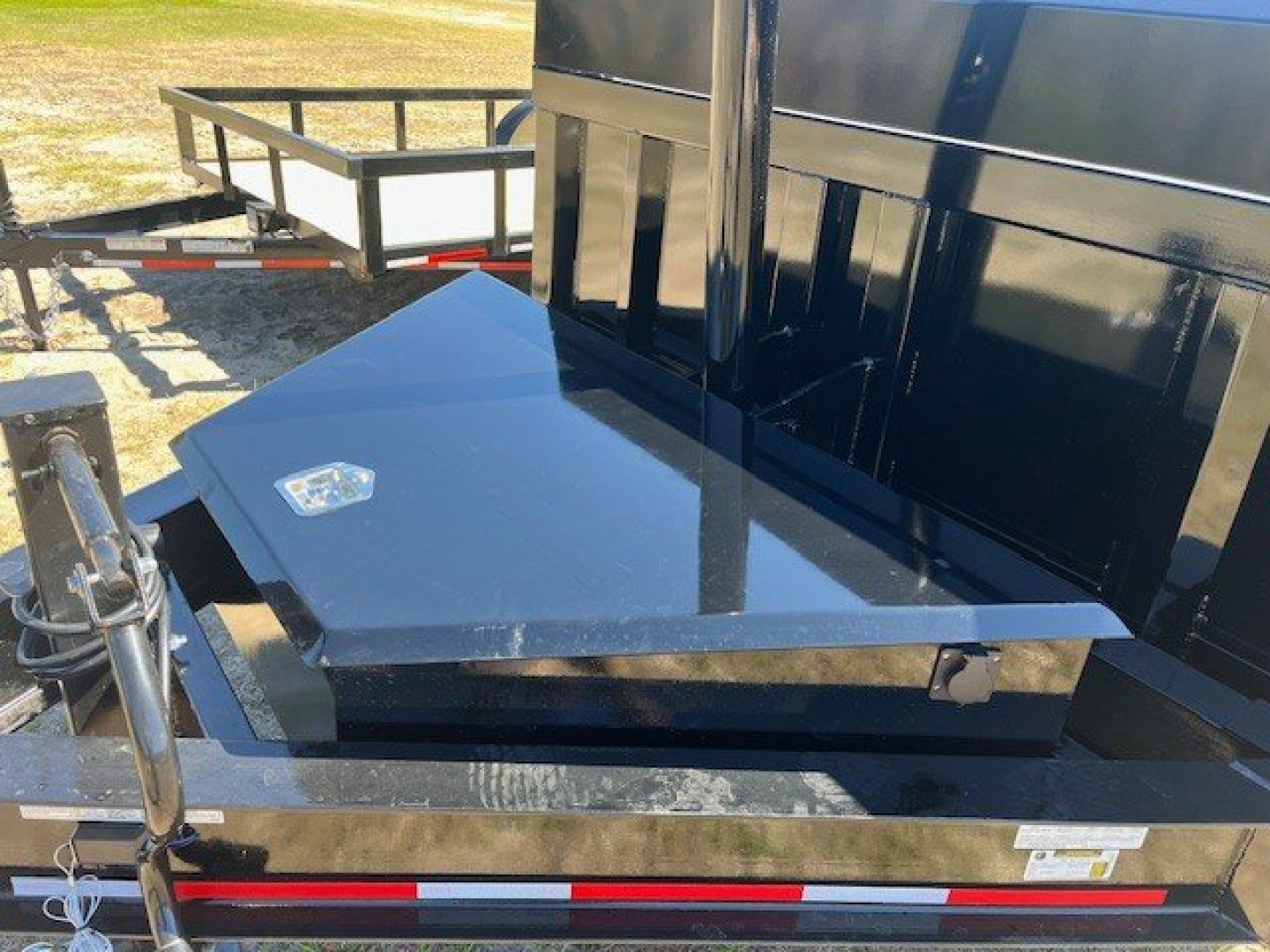 New 2025 Caliber Trailer Mfg 7x14x2 14K Dump Trailer