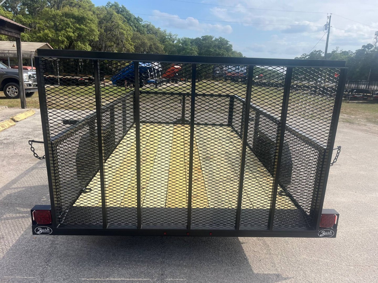 New 2026 Bush Trailer 6.5 X 12 High Side Utility Trailer