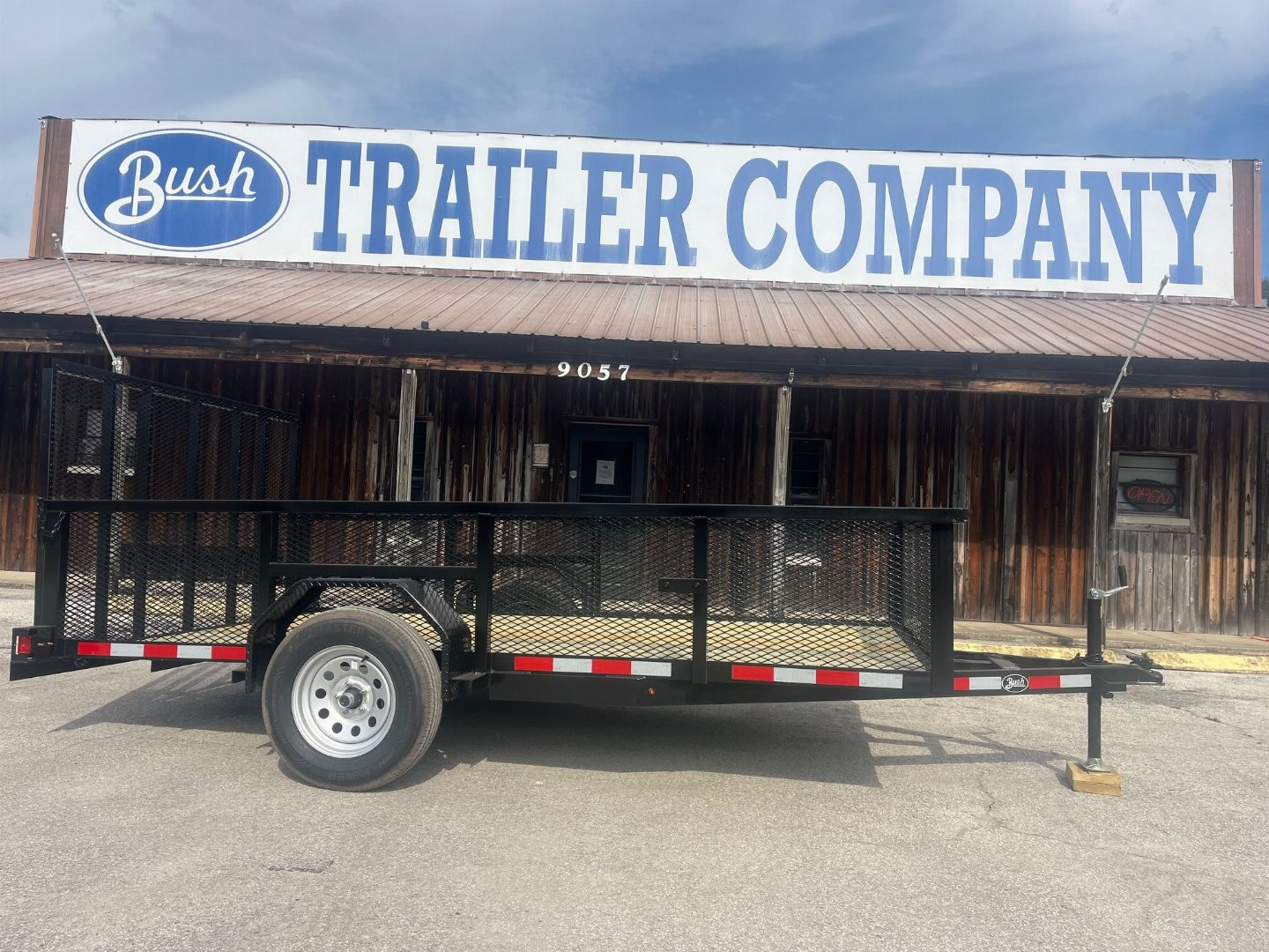 New 2026 Bush Trailer 6.5 X 12 High Side Utility Trailer