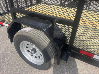 New 2026 Bush Trailer 6.5 X 12 High Side Utility Trailer