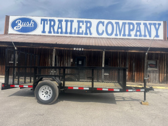 New 2026 Bush Trailer 6.5 X 12 High Side Utility Trailer