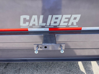 New 2025 Caliber Trailer Mfg 7x16x2 14K Dump Gray