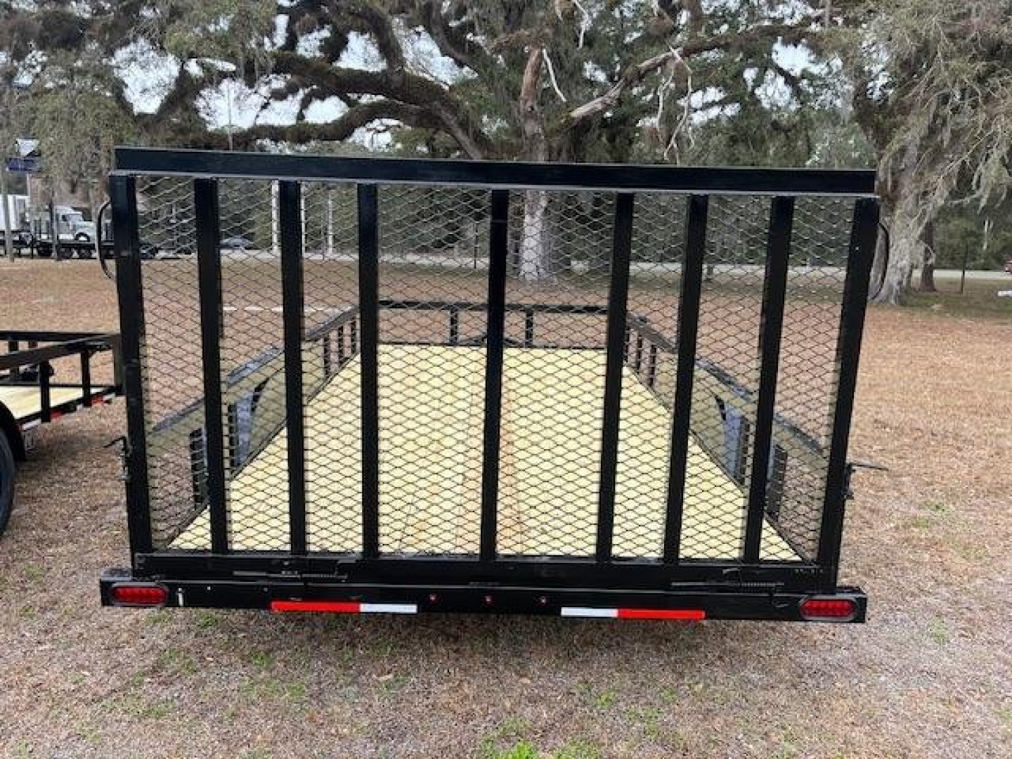 New 2025 Caliber Trailer Mfg 7 x 14 Heavy Duty 7K Tandem Utility Trailer