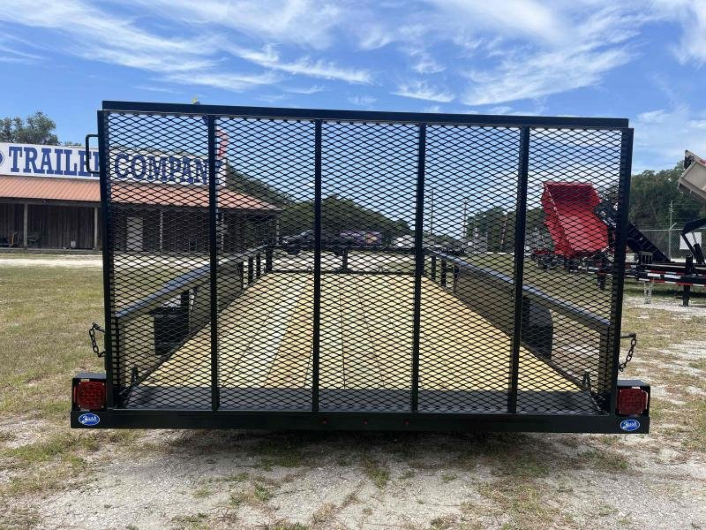 New 2025 Bush Trailer 7 x 16 7K Tandem Utility Trailer
