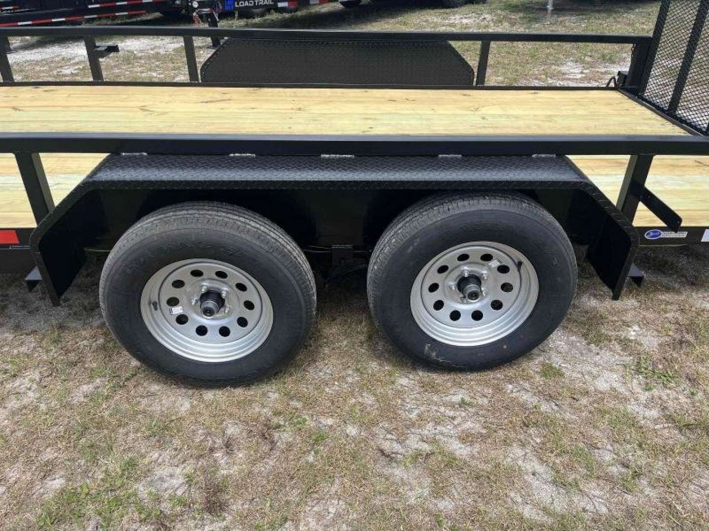 New 2025 Bush Trailer 7 x 16 7K Tandem Utility Trailer