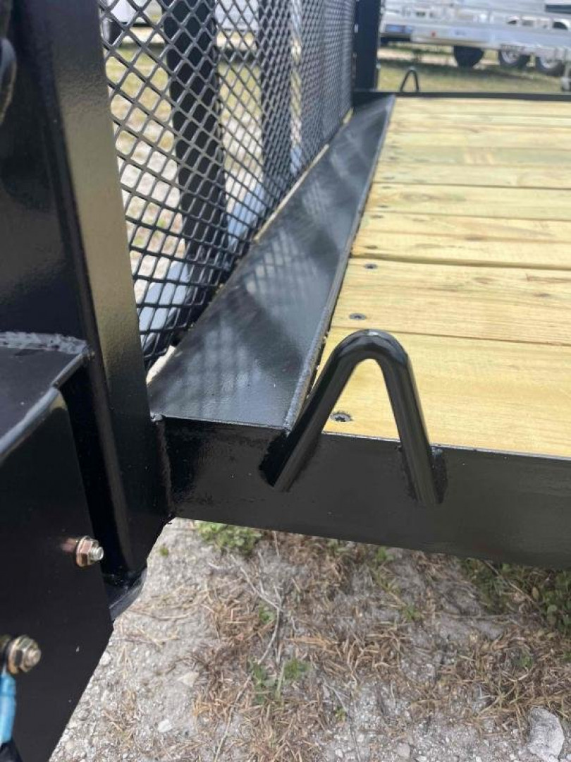 New 2025 Bush Trailer 7 x 16 7K Tandem Utility Trailer