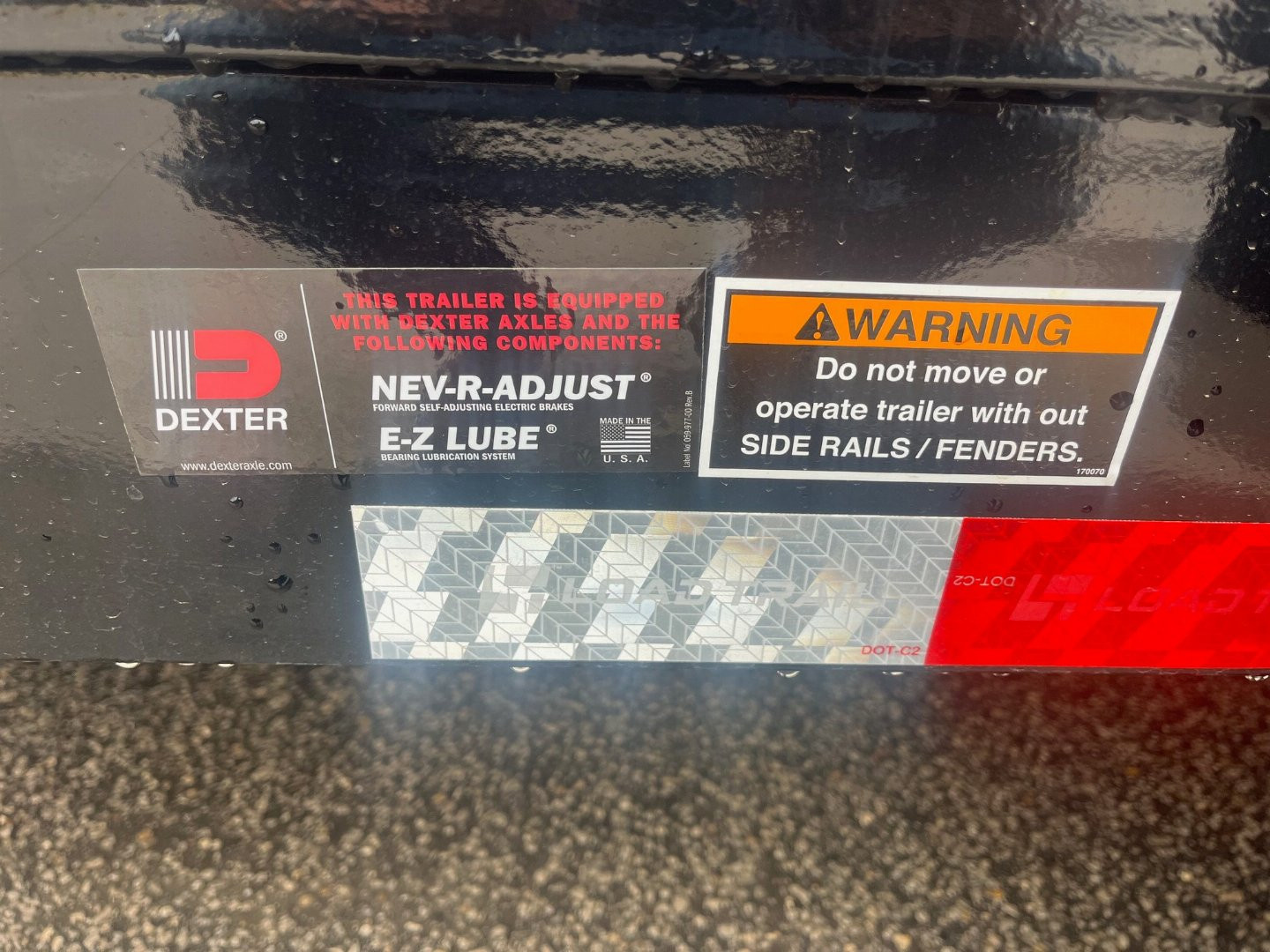 New 2025 Load Trail LLC 83 X 22 14k Equipment Trailer