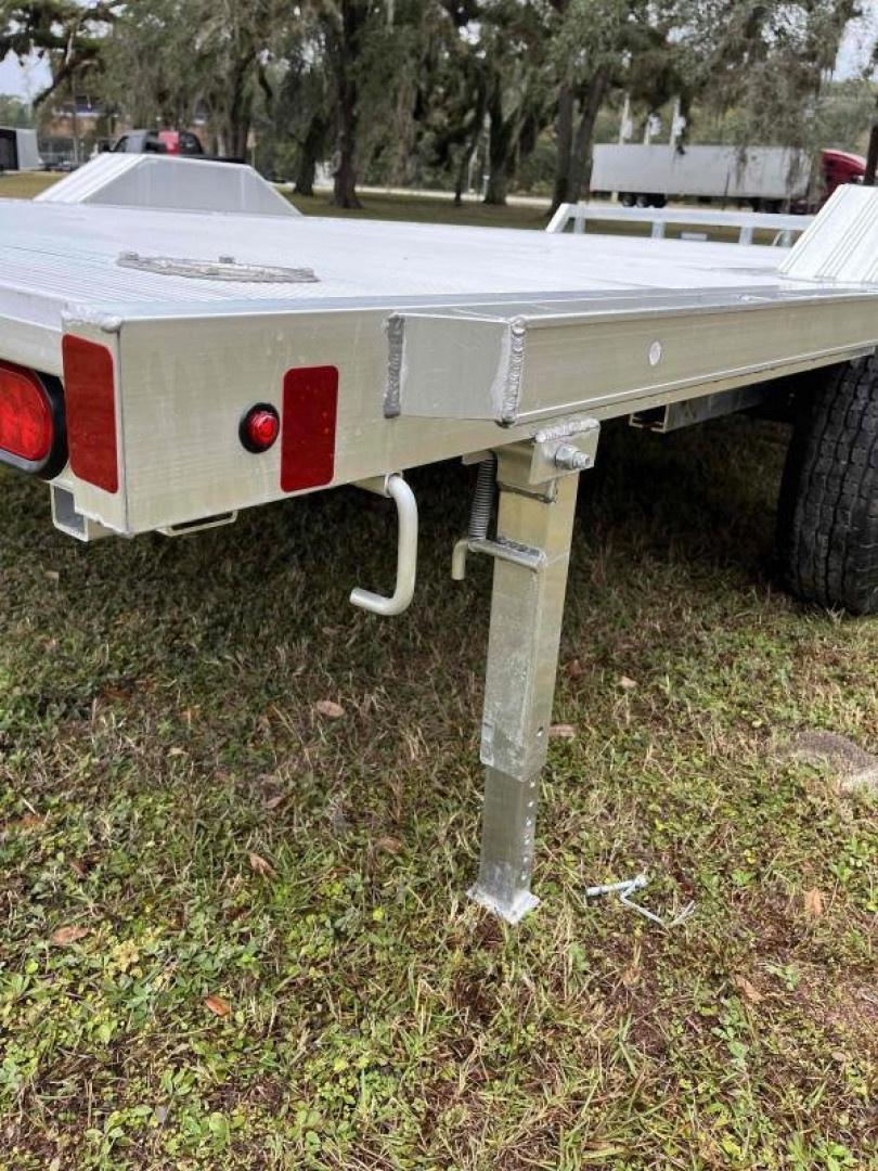 New 2024 Aluma 15' Wide Body Single Axle ATV Trailer Car Hauler