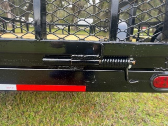 New 2025 Caliber Trailer Mfg 7 x 16 Tandem Utility Trailer