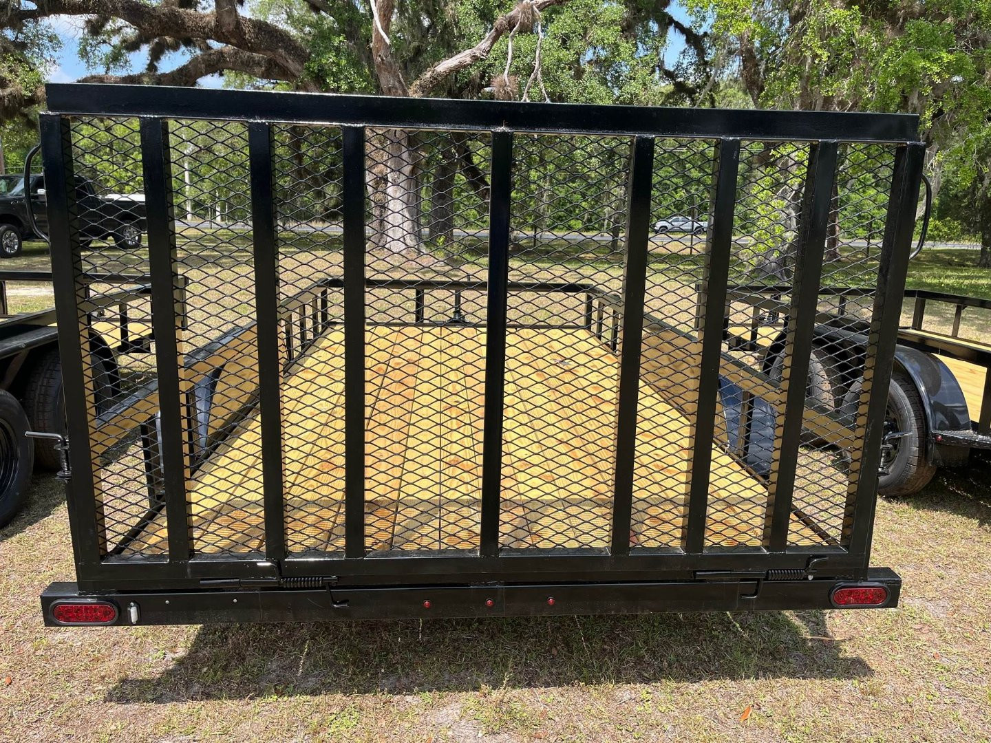 New 2025 Caliber Trailer Mfg 7 x 14 7K Tandem Utility Trailer