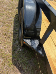 New 2025 Caliber Trailer Mfg 7 x 14 7K Tandem Utility Trailer