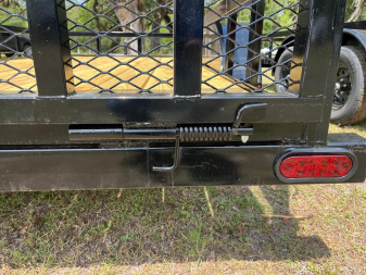 New 2025 Caliber Trailer Mfg 7 x 14 7K Tandem Utility Trailer