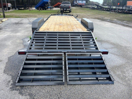 New 2025 Load Trail 83 x 22 14K Tandem Axle 8" I-Beam Frame Equipment Trailer