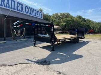 New 2025 Load Trail 102 x 28 14k Gooseneck W/ Max Ramps