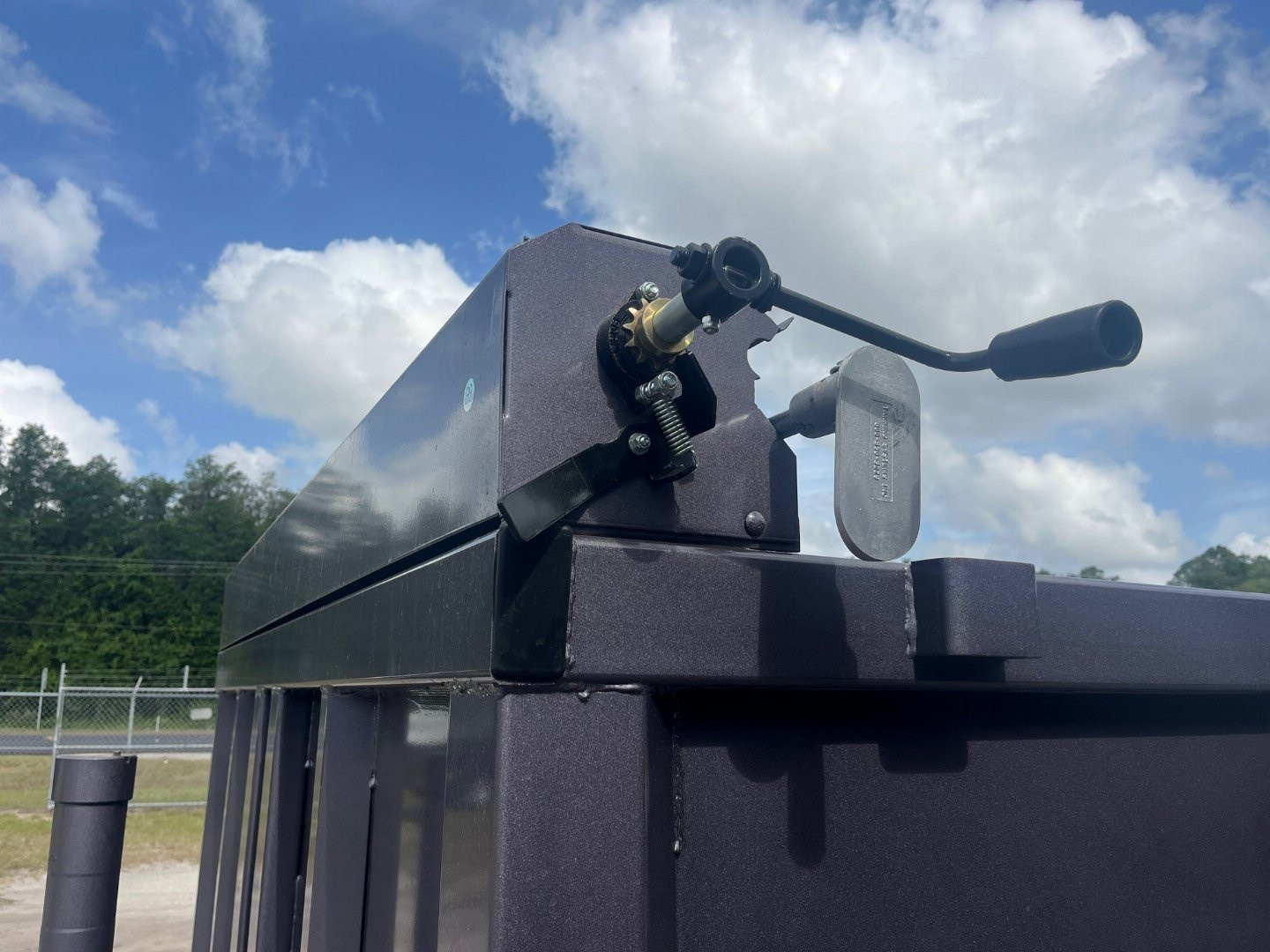 New 2025 Caliber Trailer Mfg 7x14x4 Caliber Trailer Mfg 14K Tandem Dump Gray Dump Trailer