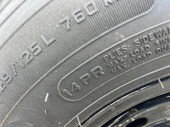 New 2025 Caliber Trailer Mfg 7x14x4 Caliber Trailer Mfg 14K Tandem Dump Gray Dump Trailer