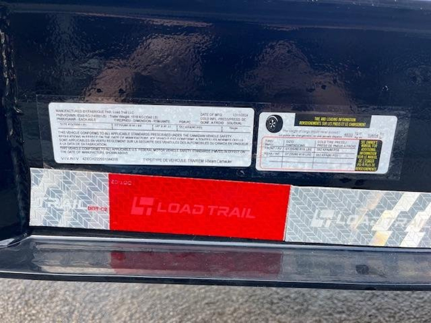 New 2025 Load Trail 83 X 22 14K Tandem Axle 8" I-Beam Frame Equipment Trailer