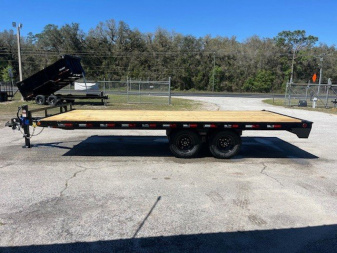 New 2025 Load Trail 102 x 20 Load Trail Deckover Pintle Hook Trailer