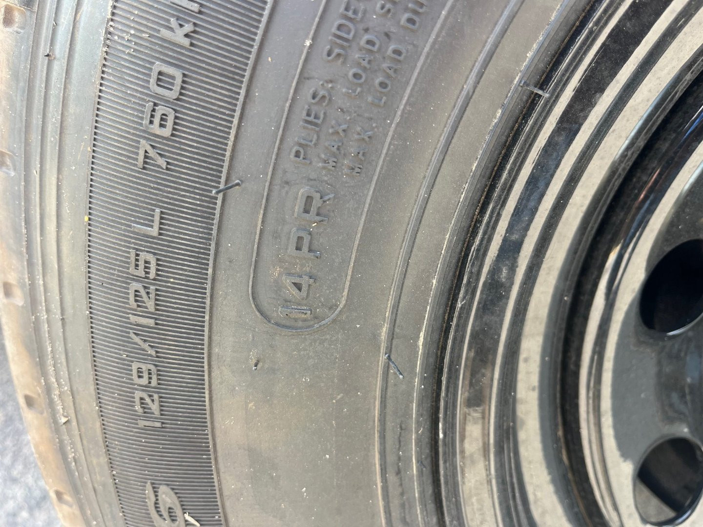 New 2025 Caliber Trailer Mfg 7x14x2 14K Dump Gray