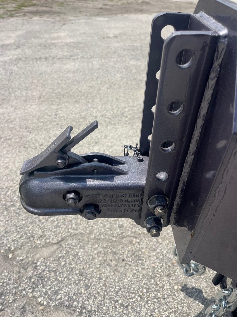 New 2025 Caliber Trailer Mfg 7x14x2 14K Dump Gray