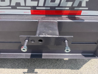 New 2025 Caliber Trailer Mfg 7x14x2 14K Dump Gray