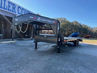 New 2025 Load Trail 102 x 25 14K Single Wheel Low-Pro Gooseneck