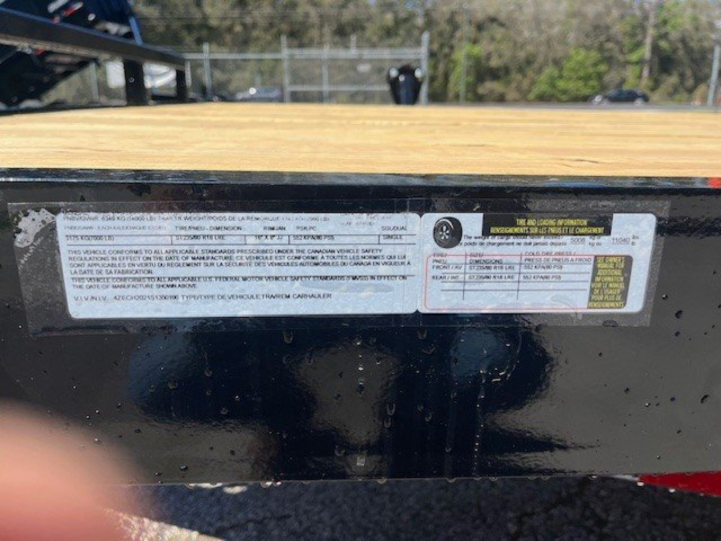 New 2025 Load Trail 83 x 20 14K Equipment Trailer