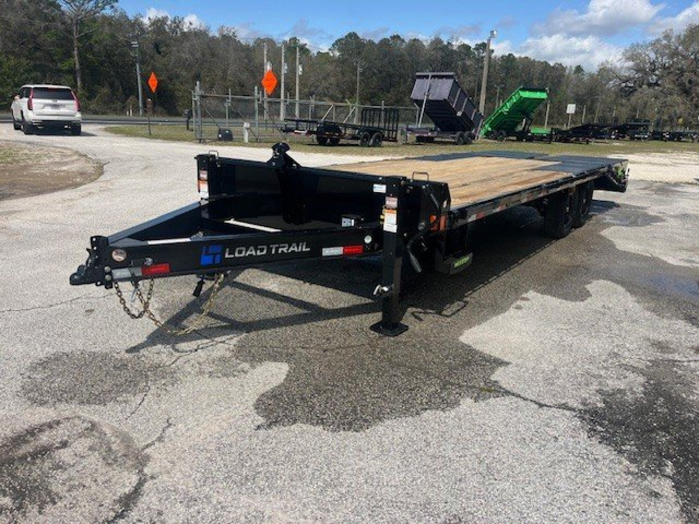 New 2025 Load Trail 102 x 24 Low Pro Deckover With Maxx Ramps Equipment ...