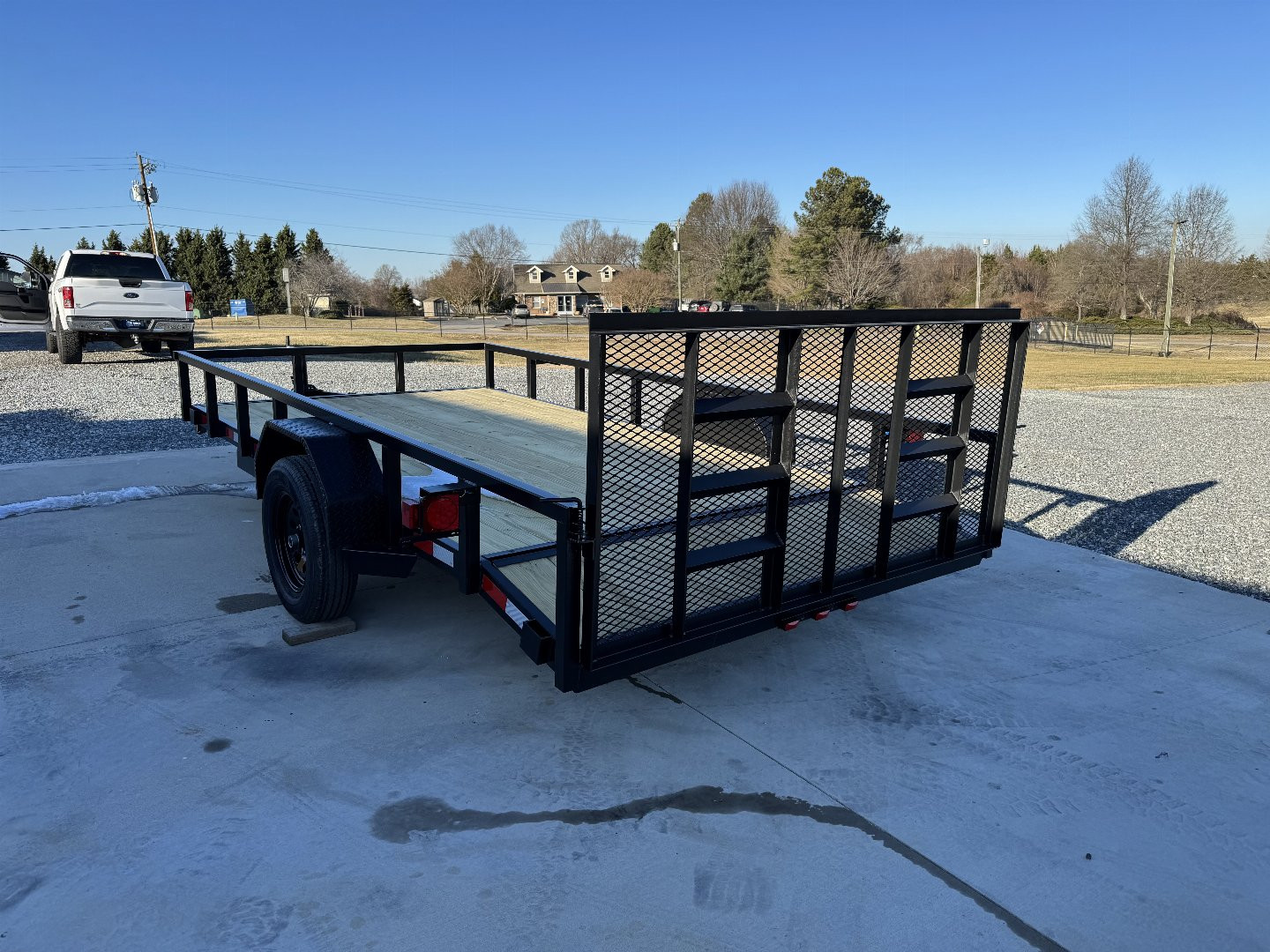 New 2025 Nolan 7X14 Landscape Utility Trailer 3K