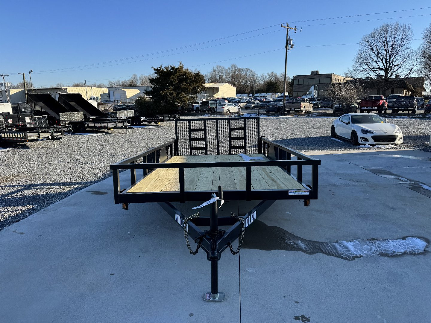 New 2025 Nolan 7X14 Landscape Utility Trailer 3K