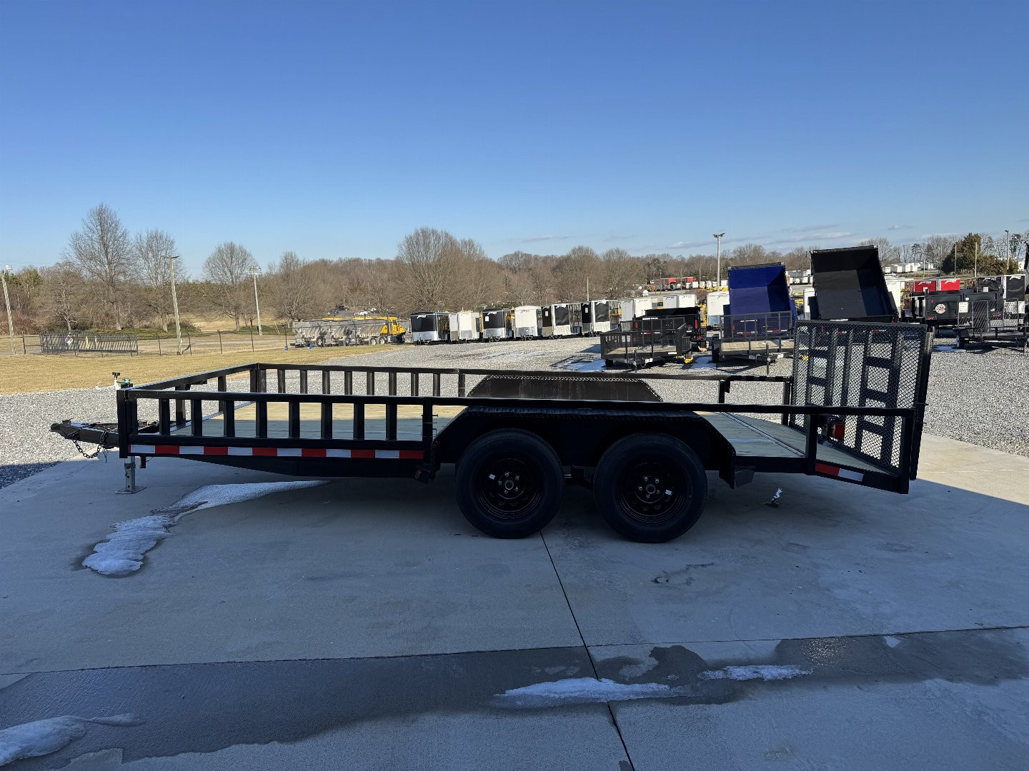 New 2025 Nolan 7X16 ATV Style Utility Trailer 7K
