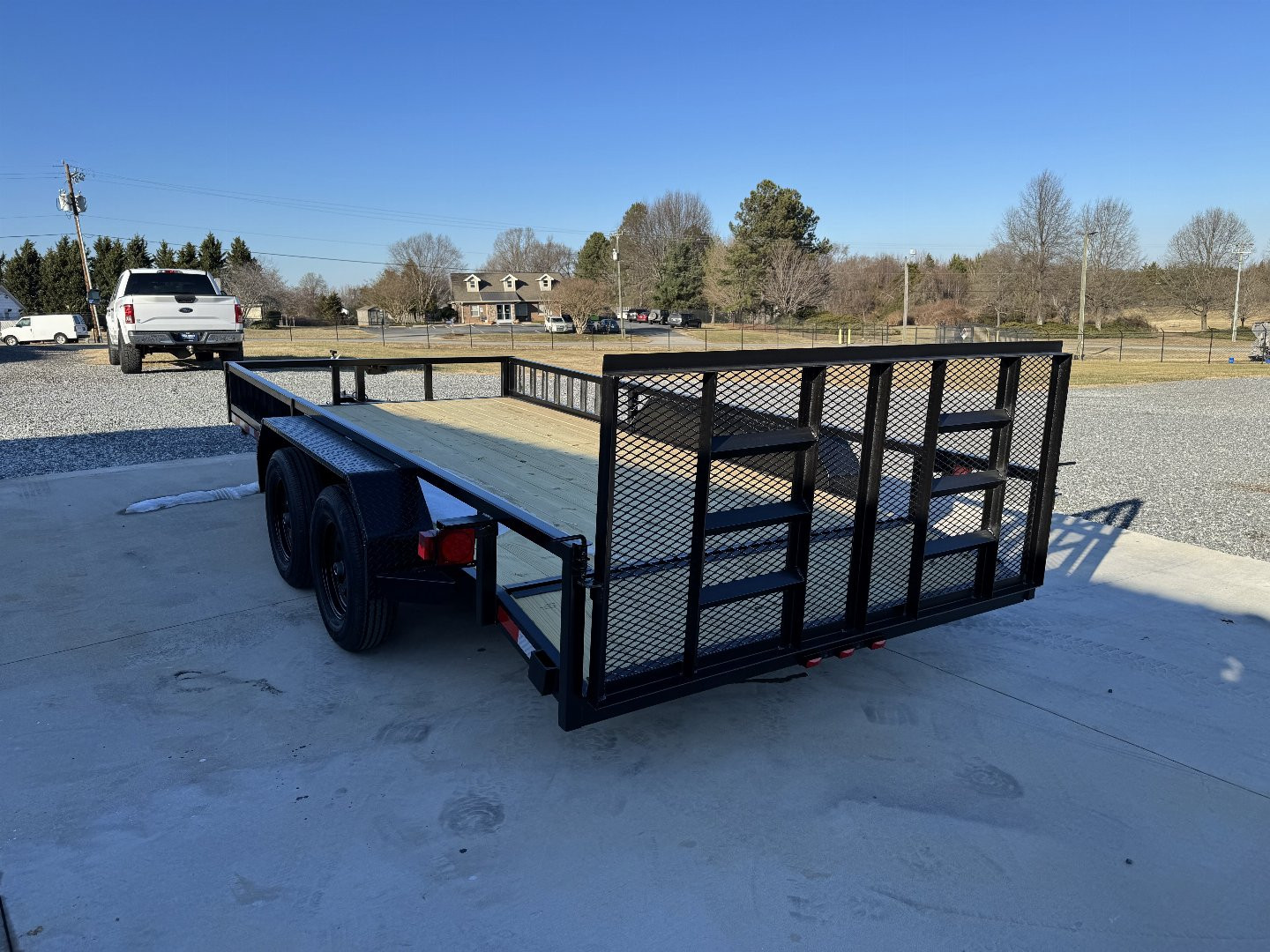 New 2025 Nolan 7X16 ATV Style Utility Trailer 7K
