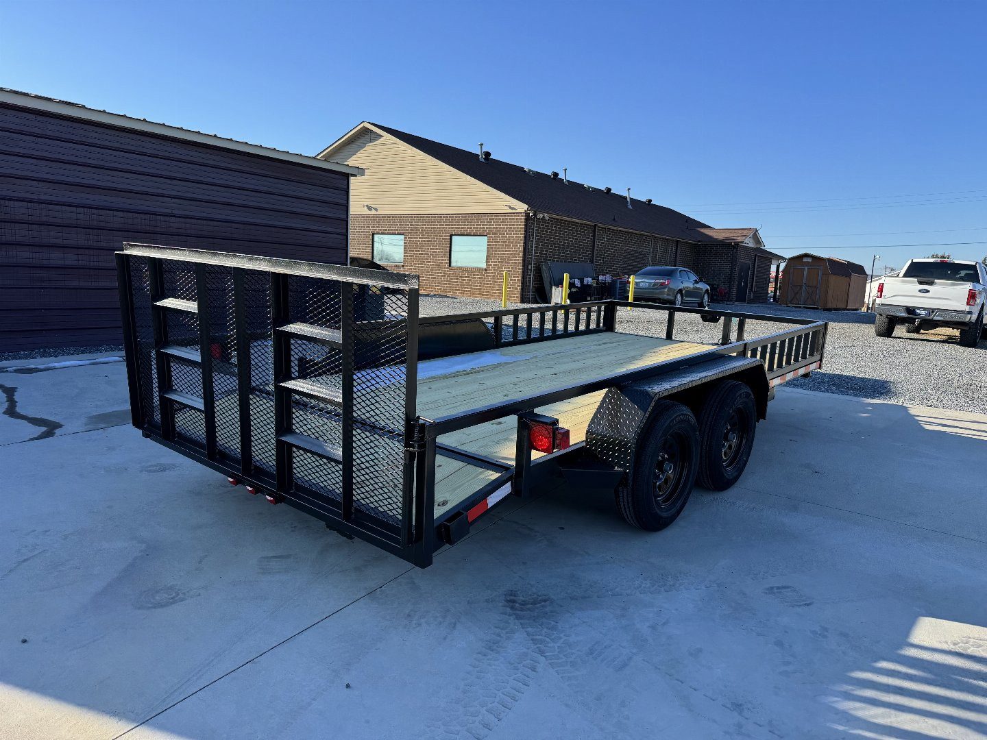 New 2025 Nolan 7X16 ATV Style Utility Trailer 7K