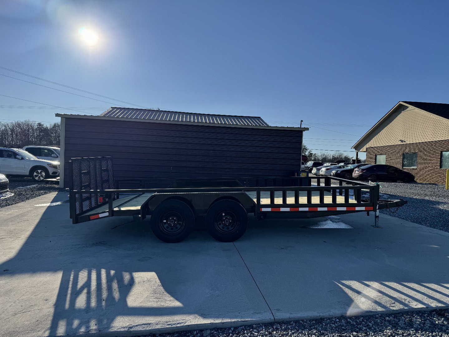 New 2025 Nolan 7X16 ATV Style Utility Trailer 7K