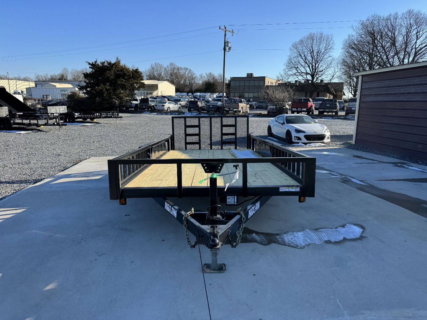 New 2025 Nolan 7X16 ATV Style Utility Trailer 7K