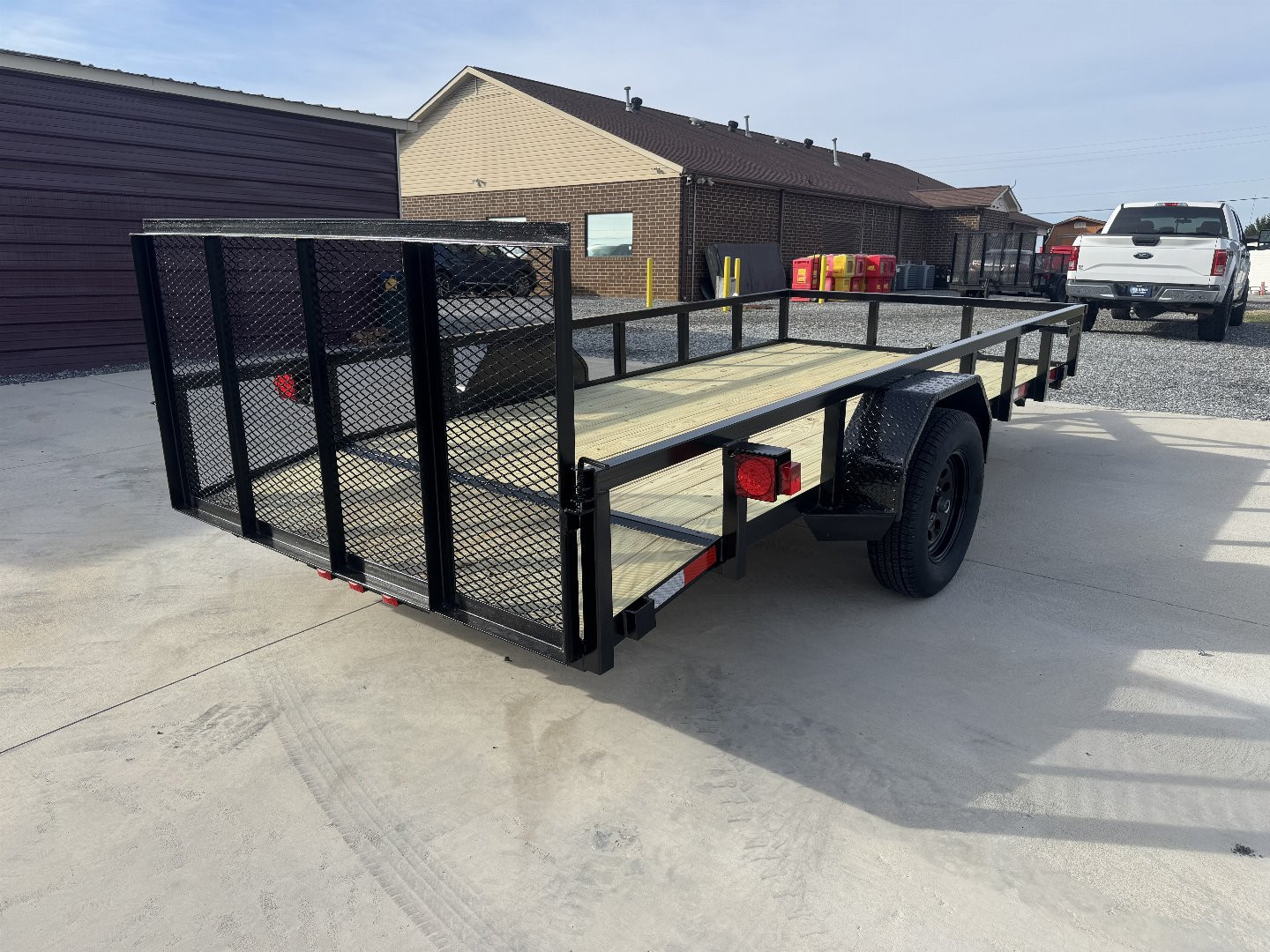 New 2025 Nolan 6X14 Landscape Utility Trailer 3K